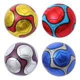 Maxbell Soccer Ball Size 5 Children Toys Gifts Stitched Training Ball Official Match Blue