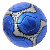 Maxbell Soccer Ball Size 5 Children Toys Gifts Stitched Training Ball Official Match Blue