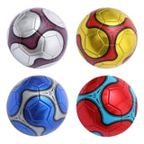 Maxbell Soccer Ball Size 5 Children Toys Gifts Stitched Training Ball Official Match Blue