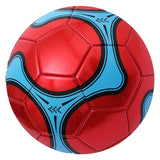 Maxbell Soccer Ball Size 5 Children Toys Gifts Stitched Training Ball Official Match Red