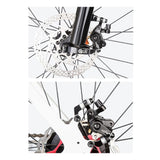 Maxbell Bike Disc Brake Repair Parts Stable Cycling Road Bike Front Back Clamp