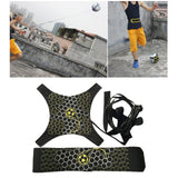 Maxbell Football Kick Trainer Soccer Child Training Practice Adjustable Waist Belt Round Printing