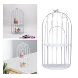 Maxbell Bird Cage Organizer Storage Rack Stand  Desk Bathroom White Two Layers