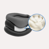 Maxbell Neck Traction Posture Correction Breathable Pillow Head Cervical  gray
