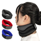 Maxbell Neck Traction Posture Correction Breathable Pillow Head Cervical  gray