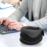 Maxbell Neck Traction Posture Correction Breathable Pillow Head Cervical  gray