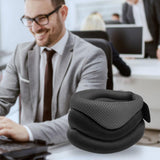 Maxbell Neck Traction Posture Correction Breathable Pillow Head Cervical  gray