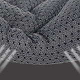 Maxbell Neck Traction Posture Correction Breathable Pillow Head Cervical  gray