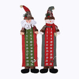 Maxbell Christmas Advent Calendar Count-Down to Christmas for Holiday Reusable Snowman