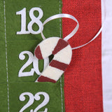 Maxbell Christmas Advent Calendar Count-Down to Christmas for Holiday Reusable Snowman