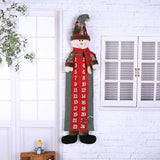 Maxbell Christmas Advent Calendar Count-Down to Christmas for Holiday Reusable Snowman