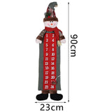 Maxbell Christmas Advent Calendar Count-Down to Christmas for Holiday Reusable Snowman