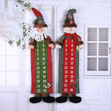 Maxbell Christmas Advent Calendar Count-Down to Christmas for Holiday Reusable Snowman