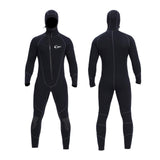Maxbell Mens Wetsuits Jumpsuit Full Body Neoprene 5mm Keep Warm for Snorkeling L