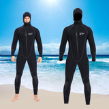 Maxbell Mens Wetsuits Jumpsuit Full Body Neoprene 5mm Keep Warm for Snorkeling L