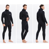 Maxbell Mens Wetsuits Jumpsuit Full Body Neoprene 5mm Keep Warm for Snorkeling XXL