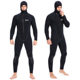 Maxbell Mens Wetsuits Jumpsuit Full Body Neoprene 5mm Keep Warm for Snorkeling XL