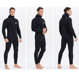 Maxbell Mens Wetsuits Jumpsuit Full Body Neoprene 5mm Keep Warm for Snorkeling XL