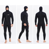 Maxbell Mens Wetsuits Jumpsuit Full Body Neoprene 5mm Keep Warm for Snorkeling XL