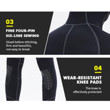 Maxbell Mens Wetsuits Jumpsuit Full Body Neoprene 5mm Keep Warm for Snorkeling XL