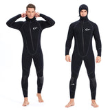 Maxbell Mens Wetsuits Jumpsuit Full Body Neoprene 5mm Keep Warm for Snorkeling XL