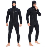 Maxbell Mens Wetsuits Jumpsuit Full Body Neoprene 5mm Keep Warm for Snorkeling XXXL