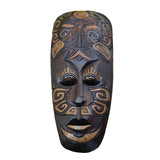 Maxbell Antique Old Collectible Decorative Hand Carved Wood African Masks  K-50CM