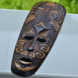 Maxbell Antique Old Collectible Decorative Hand Carved Wood African Masks  K-50CM