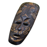 Maxbell Antique Old Collectible Decorative Hand Carved Wood African Masks  K-50CM