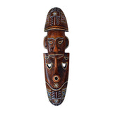 Maxbell Antique Old Collectible Decorative Hand Carved Wood African Masks  E-50CM