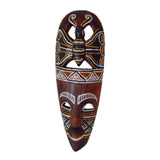 Maxbell Antique Old Collectible Decorative Hand Carved Wood African Masks  D-30CM