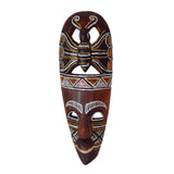 Maxbell Antique Old Collectible Decorative Hand Carved Wood African Masks  D-30CM