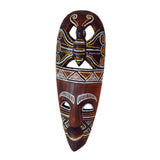 Maxbell Antique Old Collectible Decorative Hand Carved Wood African Masks  D-30CM