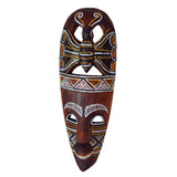 Maxbell Antique Old Collectible Decorative Hand Carved Wood African Masks  D-30CM