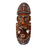 Maxbell Antique Old Collectible Decorative Hand Carved Wood African Masks  E-30CM