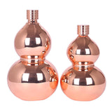 Maxbell Hip Flask Wine Pot Gourd Bottle Large Capacity for Outdoor Gift 500ML Golden