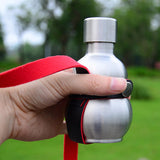 Maxbell Stainless Steel Hip Flask Gourd Bottle Wine Pot Liquor Outdoor Gift 250ml