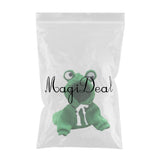 Maxbell Cute Pet Apparel Hoodie Outdoor Winter Warm Cottton for Dogs Bichon Small Green Frog M