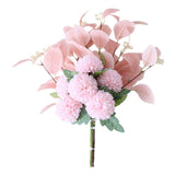 Maxbell Artificial Flower Bouquet Decoration for Wedding Party Light pink