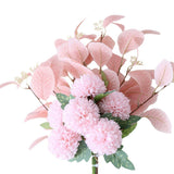 Maxbell Artificial Flower Bouquet Decoration for Wedding Party Light pink