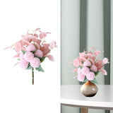 Maxbell Artificial Flower Bouquet Decoration for Wedding Party Light pink