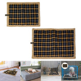 Maxbell Soft Dog Bed Pet Cushion Mattress Soft Crate Mat Warm Nest Washable 55x43cm