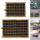 Maxbell Soft Dog Bed Pet Cushion Mattress Soft Crate Mat Warm Nest Washable 55x43cm