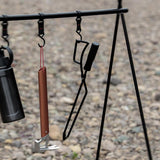 Maxbell Campfire Tongs Log Grabber Firewood Fire Pit Tool Camping Fireplace Tong