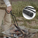 Maxbell Campfire Tongs Log Grabber Firewood Fire Pit Tool Camping Fireplace Tong