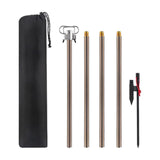Maxbell Camping Lantern Stand Telescopic Lamp Rack for Backpacking Picnic Brown