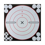 Maxbell 10Pcs Target Paper Stickers Reactive Bullseye for Shooting Training Shot