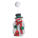 Maxbell Window Hanging Lights Decor for Living Room Bedroom Kid Snownman