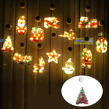 Maxbell Window Hanging Lights Decor for Living Room Bedroom Kid Christmas tree