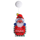 Maxbell Window Hanging Lights Decor for Living Room Bedroom Kid Santa Claus